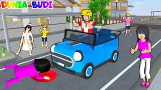 Yuta Mio Punya Mobil Listrik Mini Baru Digarasi | Yuta Panik Nyupir Nabrak Baby Celine😱