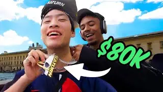 Joey Kaotyk Meets FAMOUS French Rapper BU$HI