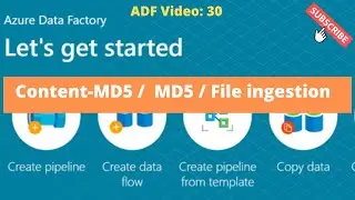 Content MD5  | File Ingestion Framework | Identify data changes in File