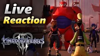 LIVE Reaction to Kingdom Hearts 3 Big Hero 6 Trailer - PlayStation Lineup Tour 2018