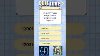Medical Coding by Jen Practice Quiz! 