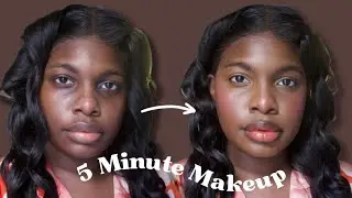 5 Minute No Makeup Makeup