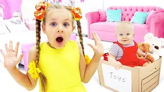Diana quiere ser una buena hermana para bebe Oliver