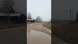 Зима пришла в деревню)