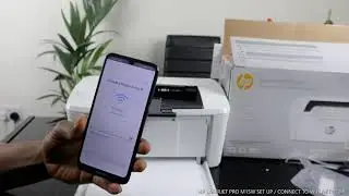 HP Laserjet Set Up / Connect to A WIFI Network