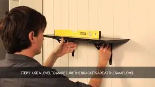 HOW TO: fixing a classical bracket to your wall - English