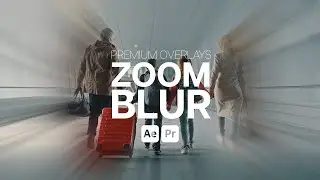 Premium Overlays Zoom Blur (After Effects Template - Premiere Pro MOGRTs)