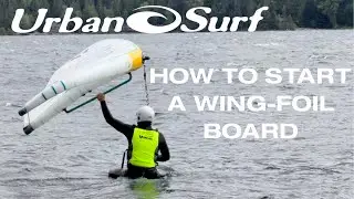 How to start a wing-foil board