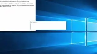 Installing SQL Server 2014 in Windows 10   YouTube