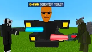 Skibidi Toilet v19.1 by TELURMAN ADDON Update in Minecraft Pe