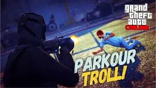 GTA Online Team Deathmatch PARKOUR TROLL!