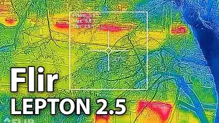 Blackview BV6600 PRO thermal camera test - Flir Lepton 2.5