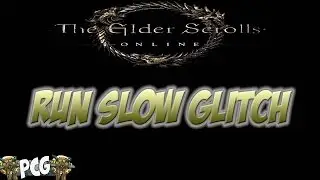 The Elder Scrolls Online ♠ LVL 20 How to fix the run slow glitch after 4th Main Quest