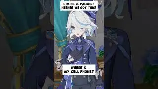 Lumine & Paimon：Heehee we got this! | Genshin Impact