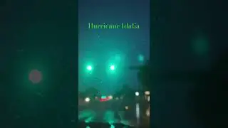Driving during the Hurricane Idalia 🌀💨💧 #hurricaneseason2023 #HurricaneIdalia #shorts #hurricane