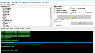 Rio Star Touch Screen Fix using Infinity CM2