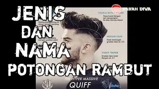Jenis dan nama potongan rambut ambut