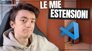 Tutte le ESTENSIONI che ho INSTALLATO su Visual Studio Code