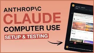 Anthropic Claude Computer Use Tutorial | Sonnet 3.5 Updates To Control Your Computer | AI Agent API