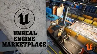 Factory Environment I Marketplace I Unreal Engine I myko