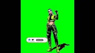 Freefire Green screen emote|Subscribe green screen animated Effect|Tiktok freefire green screen