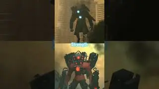 Titan Cameraman (+Upgraded) VS Titan Speakerman (+Upgraded) | #edit #whostronger #skibiditoilet