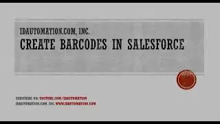 How to Generate QR Code and other Barcodes in Salesforce
