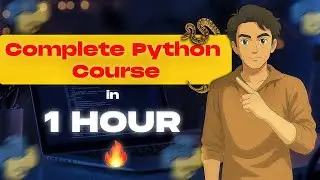 I Learned Python in 1 Hour — and You Can Too! 💡 (Complete Beginner’s Guide)