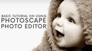 Basic tutorials on using Photoscape Photo Editor