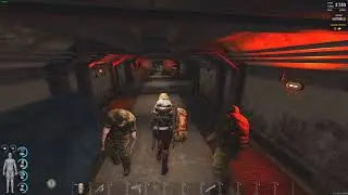 SCUM - The damaged anti-zombie costume is working.