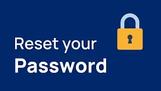 Reset your password
