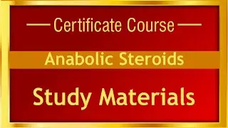 | Anabolic Steroids – Study Materials | Medifit Education | Mumbai, India |