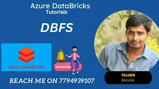 4.DBFS in Azure DataBricks | Azure databricks tutorials | Pyspark Tutorials| Azure databricks