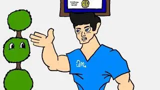 Dr Mike Abusing His Poor Plant (ANIMATION)