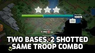 2 Shotting Clan Capital Districts with THIS Combo