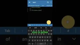 class in python | How to use class in python