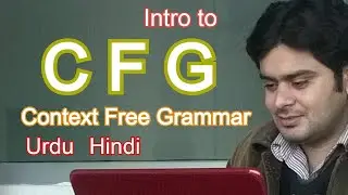 Introduction to Context Free Grammar CFG