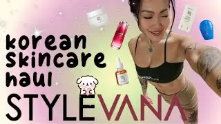 KOREAN & JAPANESE SKINCARE HAUL | shopping on stylevana