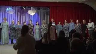 Русский хор любителей. Песня про ёлочку. Концерт 18.12.22