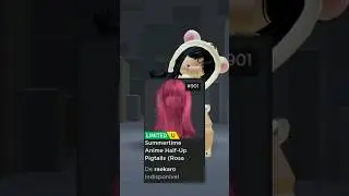 TUTORIAL DE COMO PEGAR NOVO CABELO GRÁTIS LIMITED 🤩 #shorts