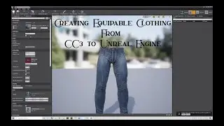 Exporting Attachable Clothes from CC3 to a Base Character in Unreal