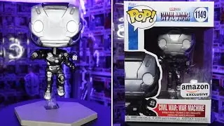 WAR MACHINE 1149 CIVIL WAR - AMAZON EXCLUSIVE - UNBOXING FUNKO POP
