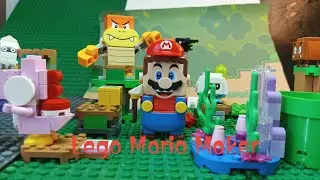 Lego Mario Maker) Lego Vs. Real