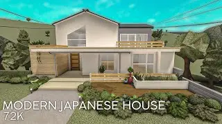 Bloxburg: Modern Japanese House | Roblox Bloxburg | Speedbuild