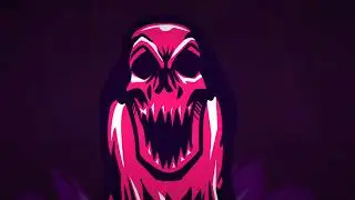 After Effects horror king logo animation intro template (no software needed)