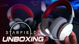 Unboxing Starfield Limited Edition Xbox Wireless Headset