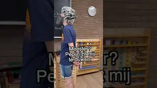 Tegen de meester zeggen...