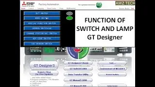 FUNCTION OF SWITCH AND LAMP GT Designer