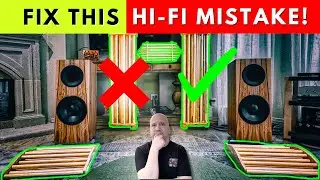 EXPLAINED:  MOST COMMON Room Acoustic Mistakes - Audiophile Setup