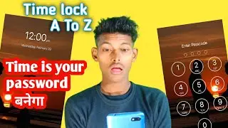 Screen Lock Time Password Kaise banaya || Time password kaise change Kara |automatic change password